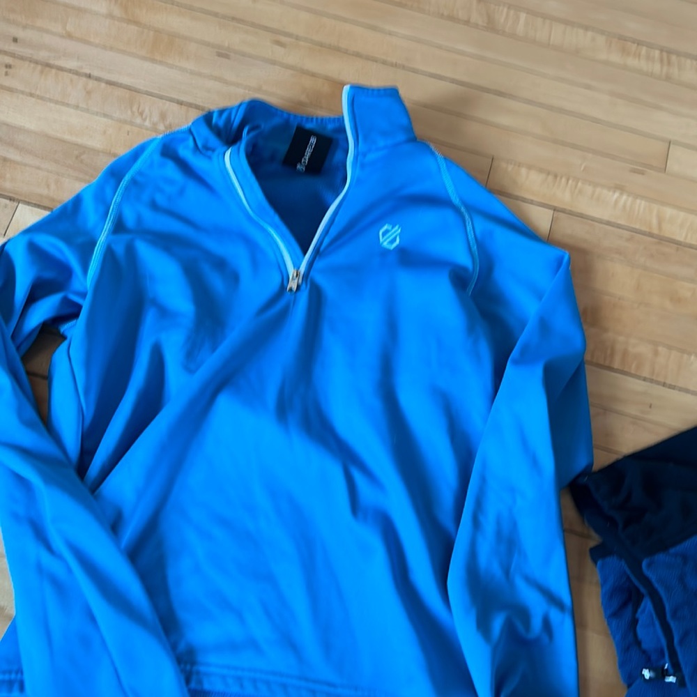 Dare 2b turquoise Pullover quarterzip fleece